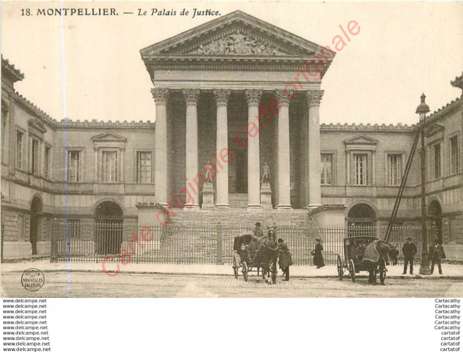 34.  MONTPELLIER .  Le Palais De Justice . - Montpellier