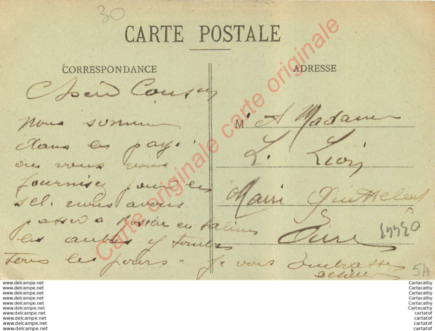 54.   REHAINVILLER .  L'Eglise Après Le Bombardement .  GUERRE En Lorraine 1914 - Andere & Zonder Classificatie