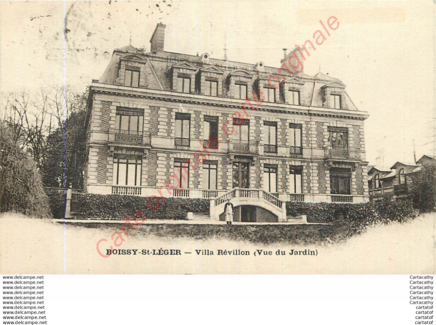 94.  BOISSY SAINT LEGER . Villa Révillon Vue Du Jardin . - Boissy Saint Leger