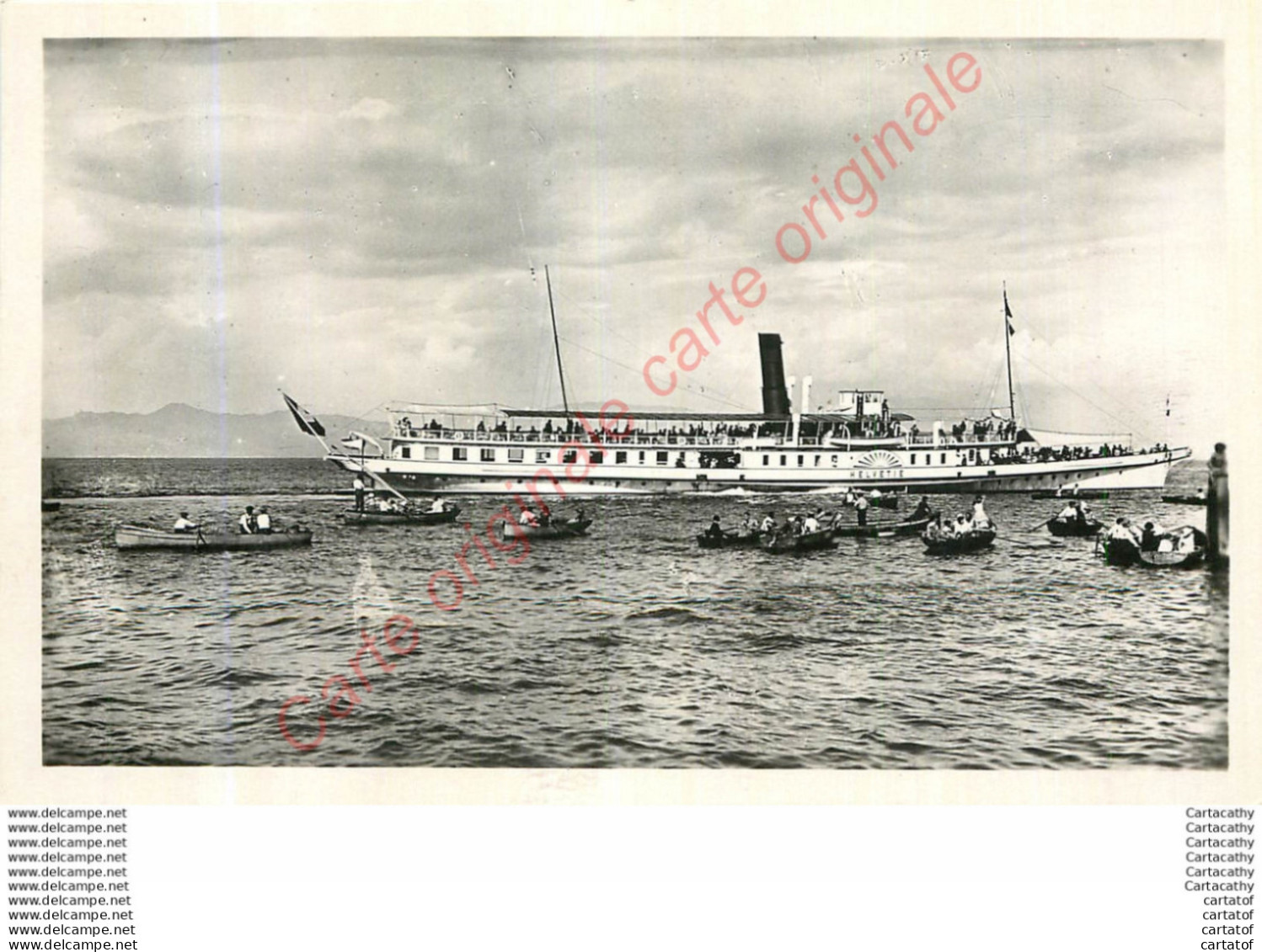 LE LAC LEMAN .  Grand Et Petits Bateaux . - Other & Unclassified