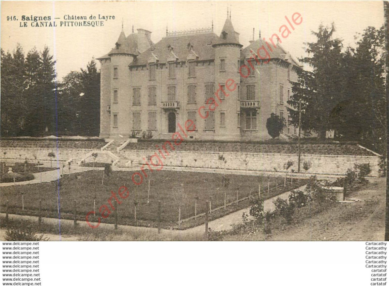 15.  Château De LAYRE .  . ( SAIGNES ) . - Sonstige & Ohne Zuordnung