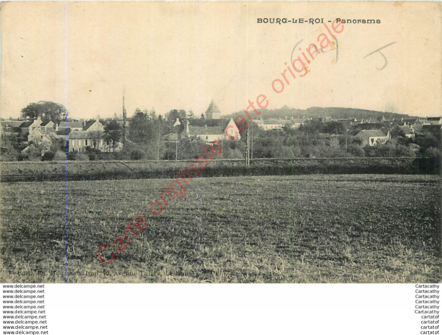 72.  BOURG LE ROI .  Panorama . - Sonstige & Ohne Zuordnung