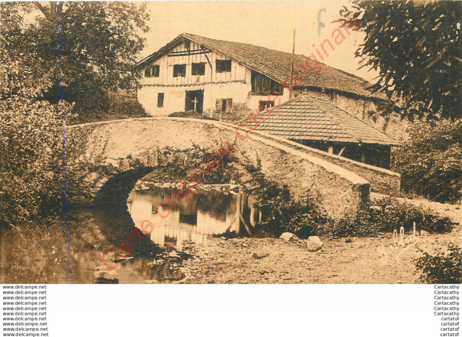 64.  Maison Basque Au Vieux CAMBO .  PAYS BASQUE . - Cambo-les-Bains