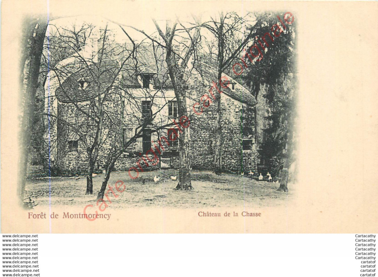 95.  Forêt De MONTMORENCY .  Château De La Chasse . - Montmorency