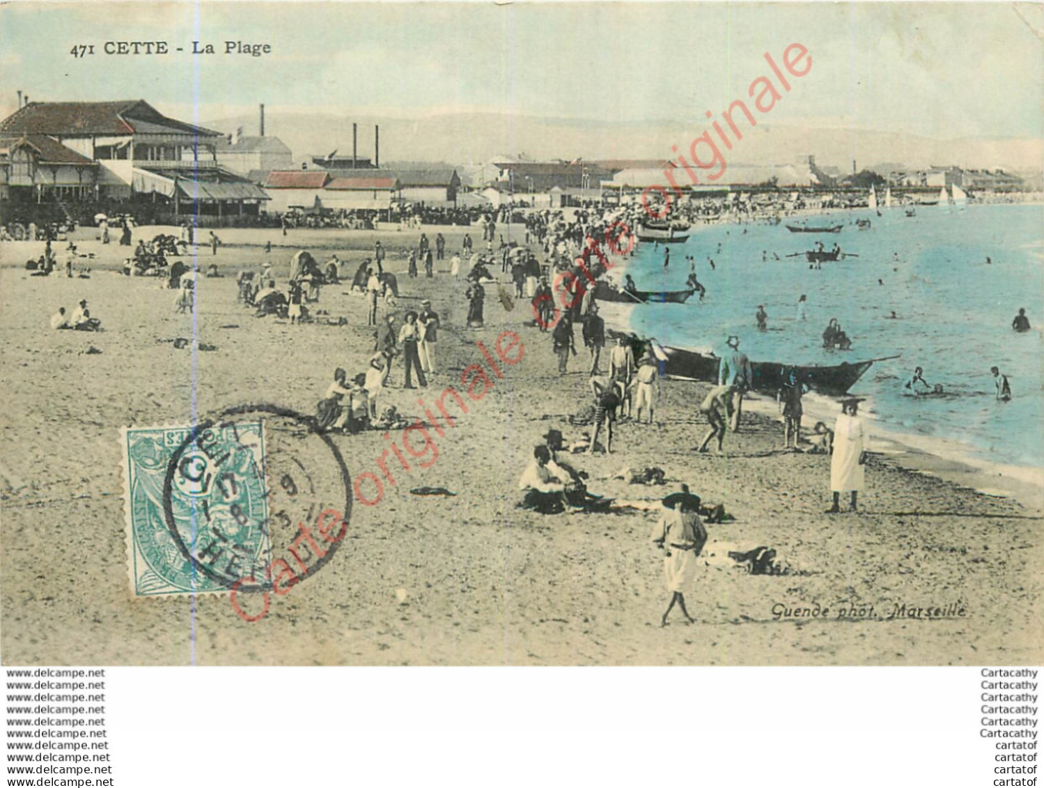 34.  CETTE .  SETE .  La Plage . - Sete (Cette)