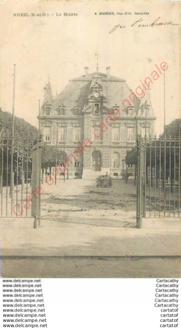 92.  RUEIL .  La Mairie . - Rueil Malmaison