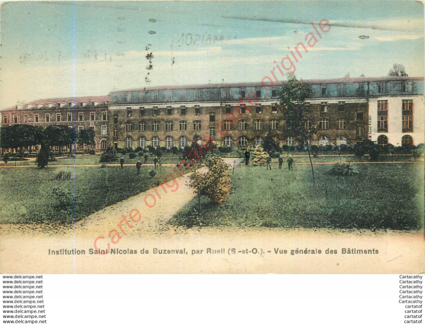 92.  Institution Saint-Nicolas De Buzenval , Par Rueil.  Vue Générale Des Bâtiments . - Andere & Zonder Classificatie