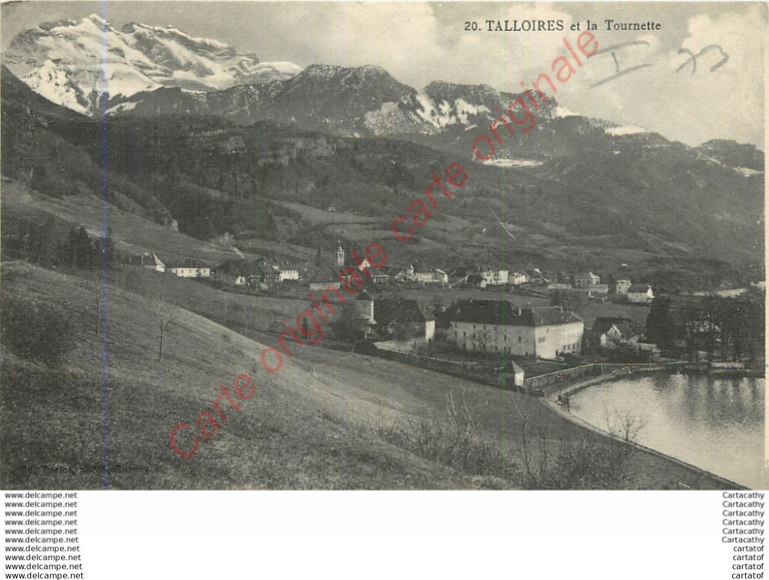 TALLOIRES Et La Tournette . - Sonstige & Ohne Zuordnung