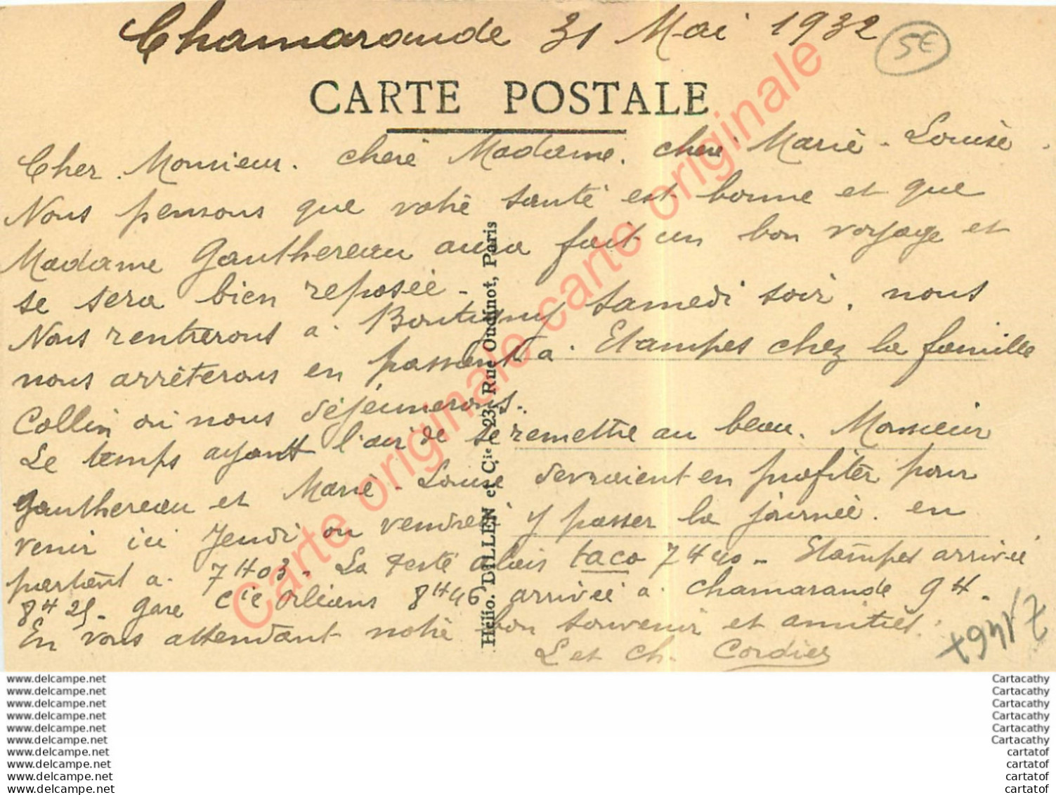 91.  CHAMARANDE .  Camp-Ecole Des Scouts De France .  L'Oratoire . - Autres & Non Classés