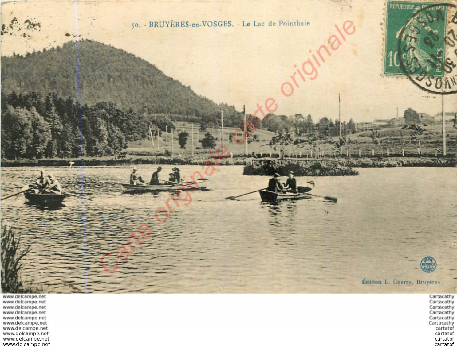 88.  BRUYERES EN VOSGES . Le Lac De Pointhaie . - Bruyeres