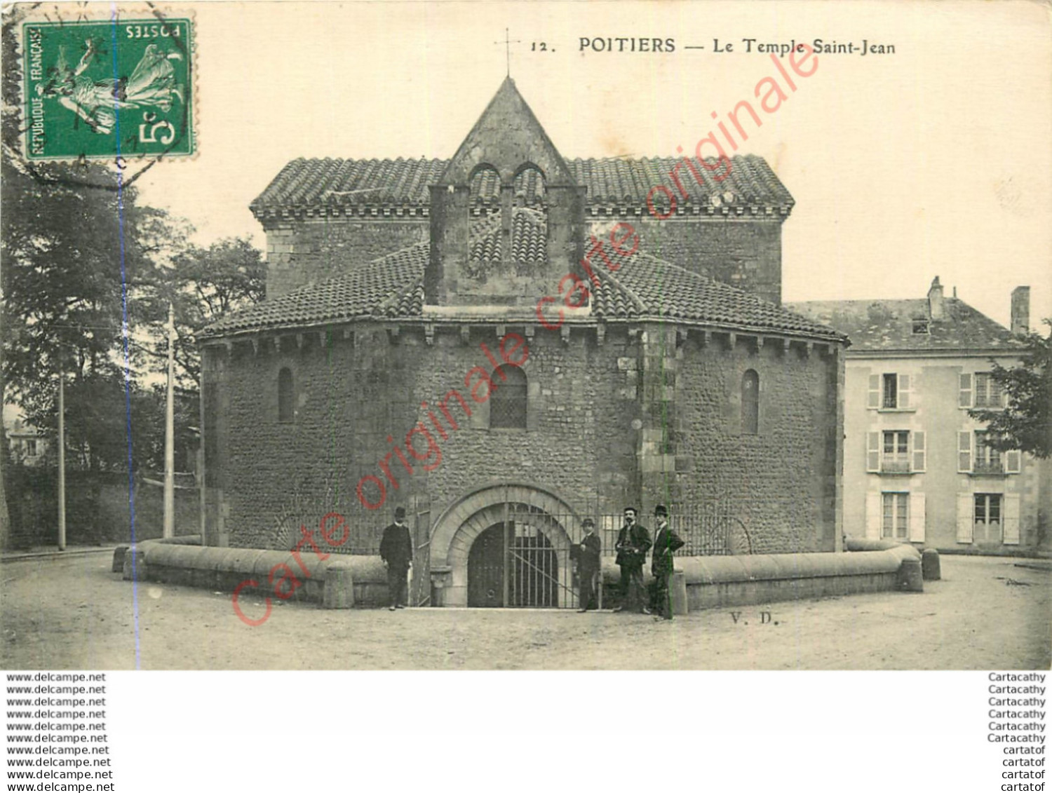 86.  POITIERS .  Le Temple Saint-Jean . - Poitiers