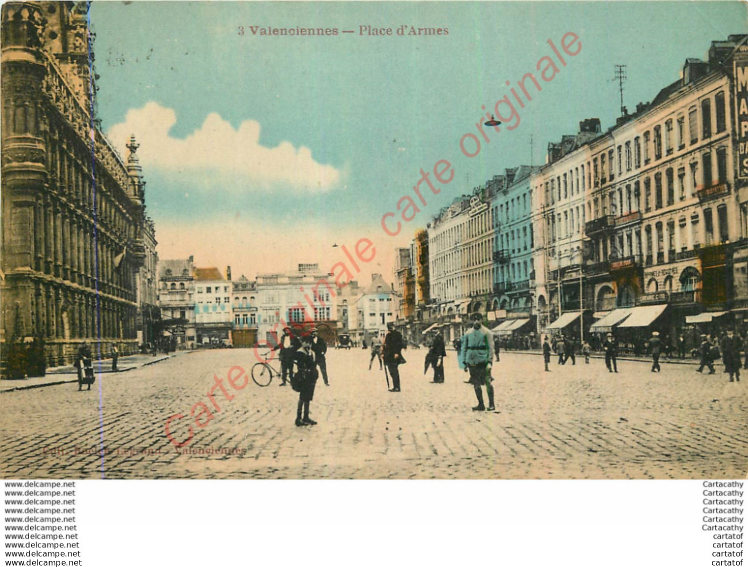 59.  VALENCIENNES .  Place D'Armes . - Valenciennes