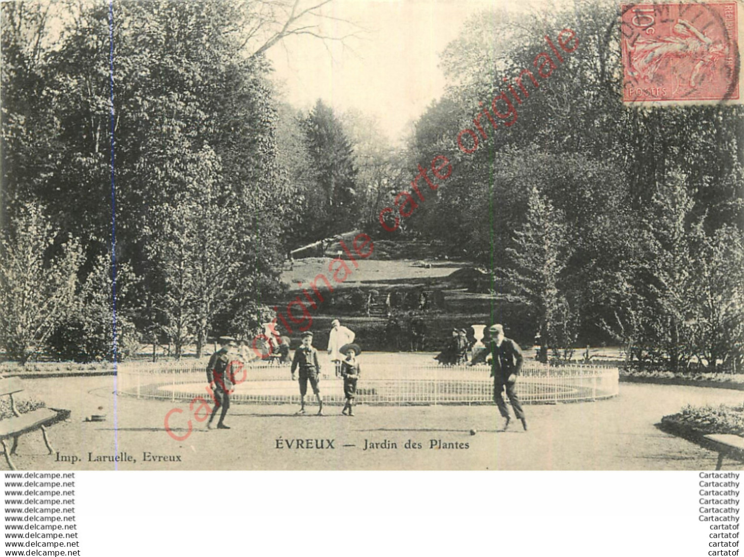 27.  EVREUX .  Jardin Des Plantes . - Evreux