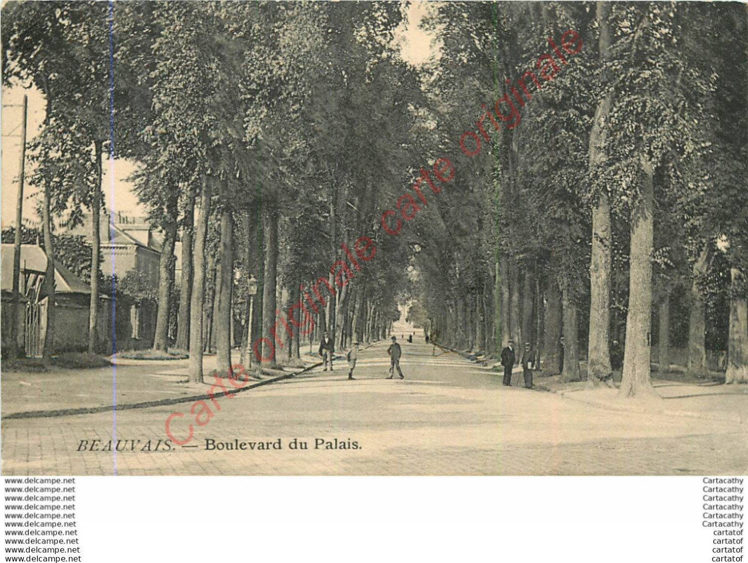 60.  BEAUVAIS .  Boulevard Du Palais . - Beauvais