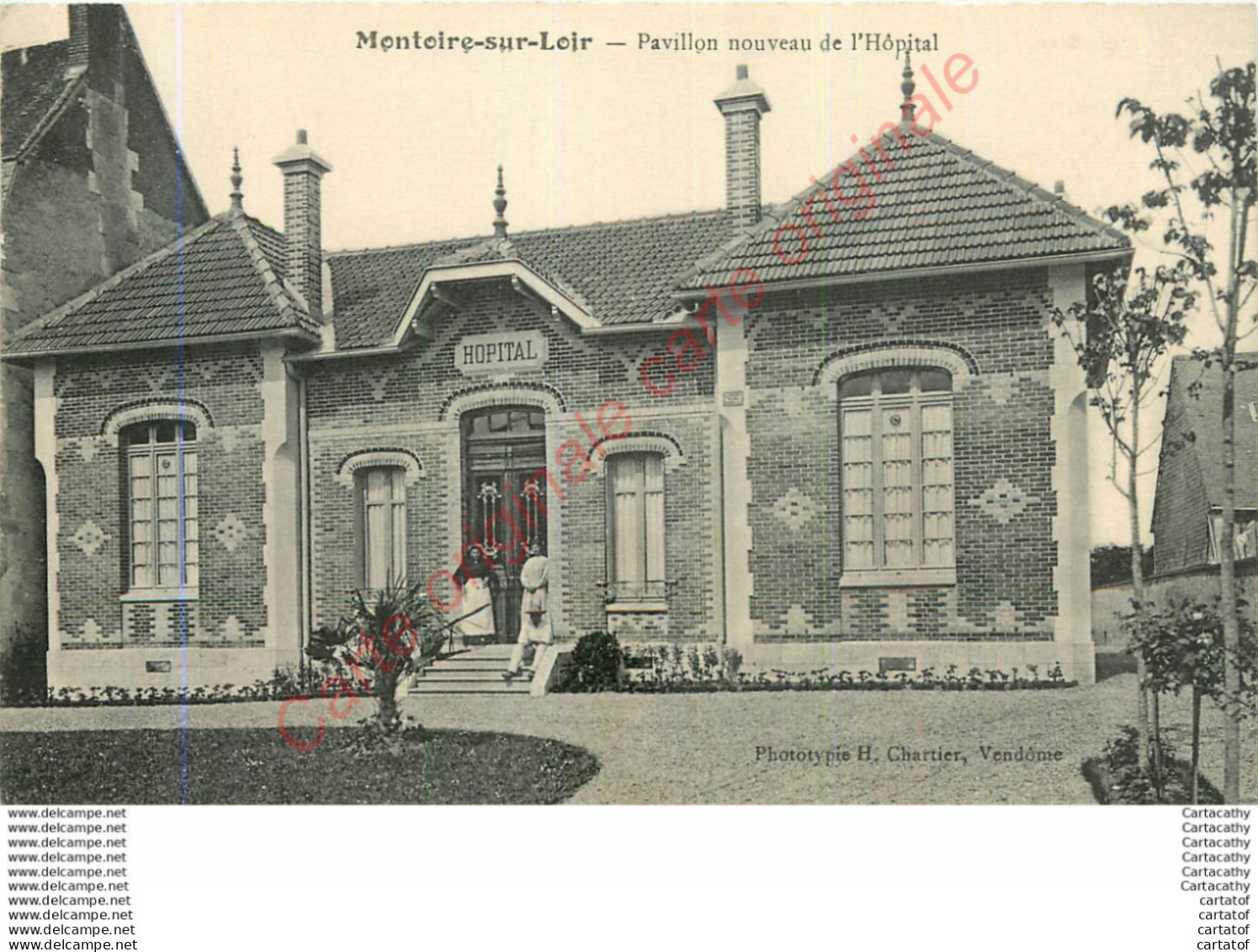 41.  MONTOIRE SUR LE LOIR . Pavillon Nouveau De L'Hôpital . - Montoire-sur-le-Loir