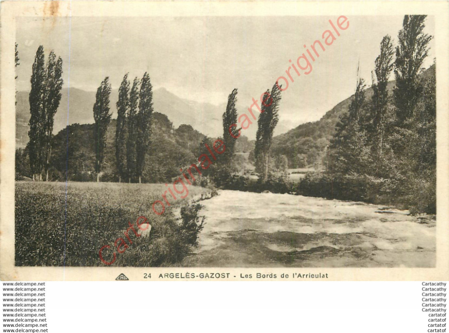 65.  ARGELES GAZOST .  Les Bords De L'Arrieulat . - Argeles Gazost