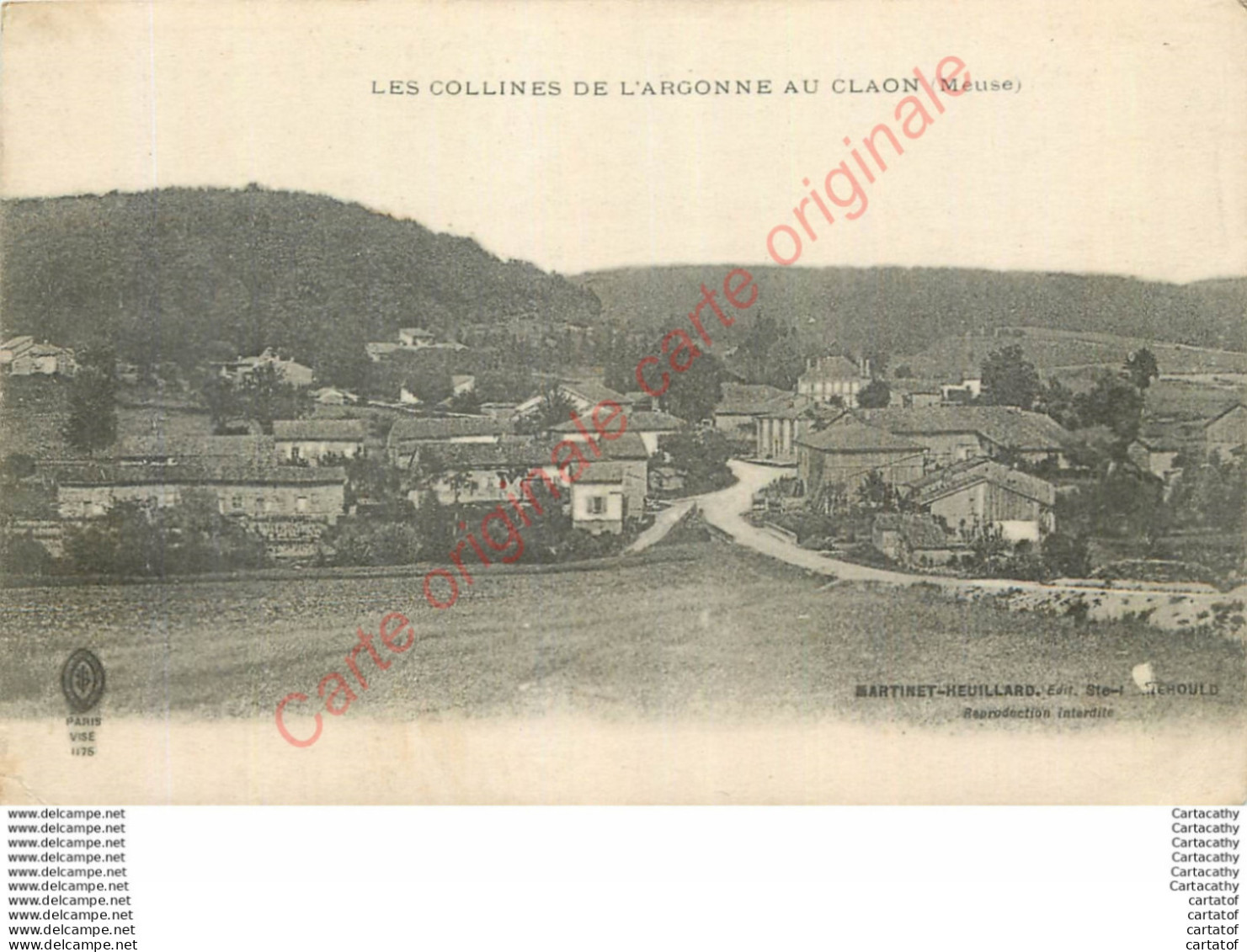 55. Les Collines De L'Argonne Au CLAON . - Autres & Non Classés