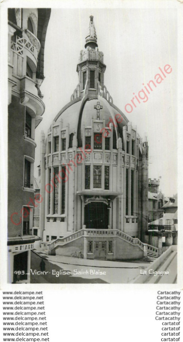 03.  VICHY . Eglise St-Blaise . - Vichy