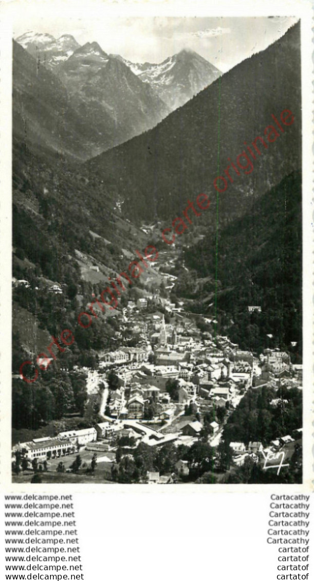 65.  CAUTERETS .  Vue Générale Prise Du Mamelon Vert . - Cauterets