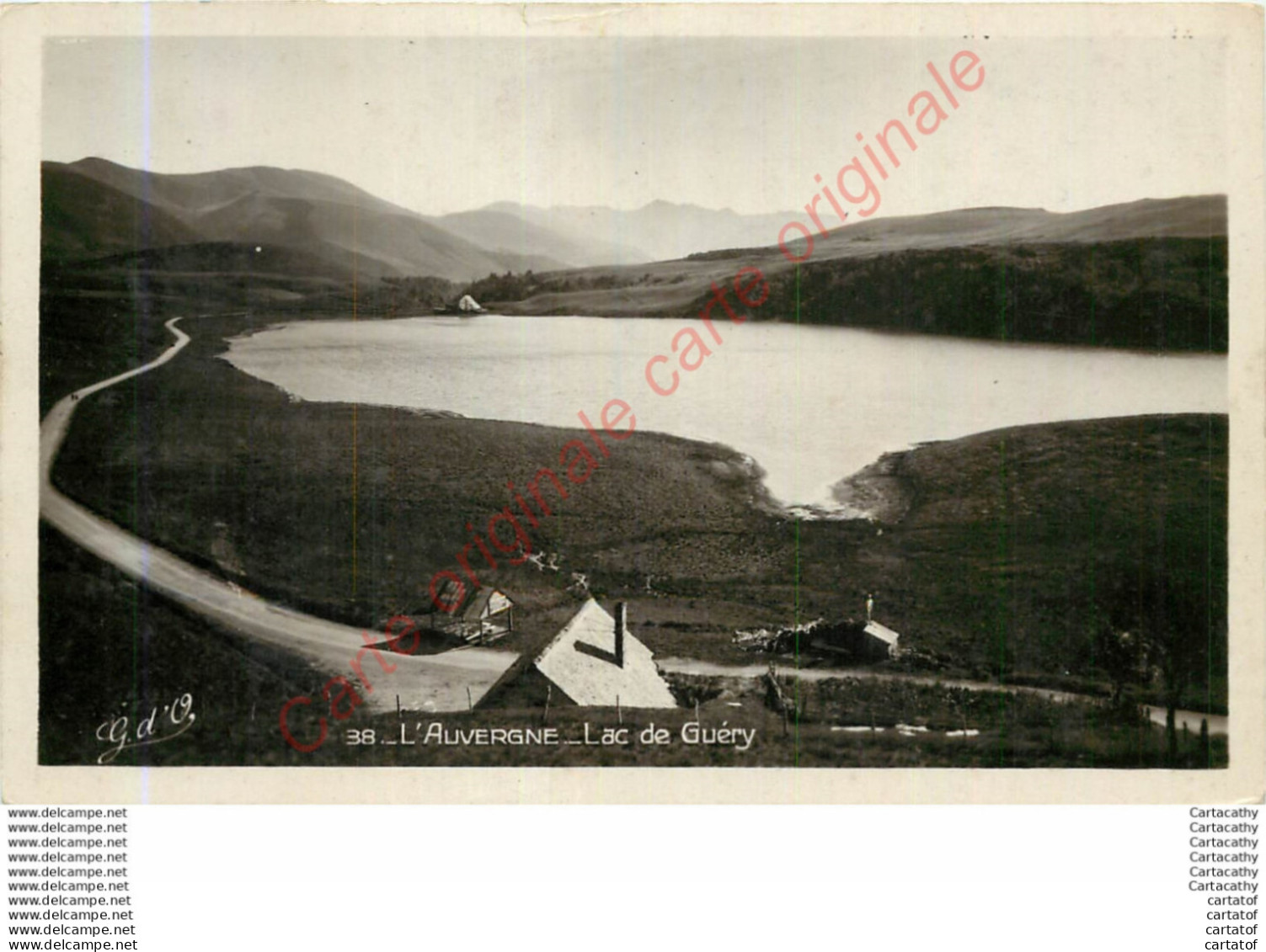 63.  LAC De GUERY . AUVERGNE . - Autres & Non Classés