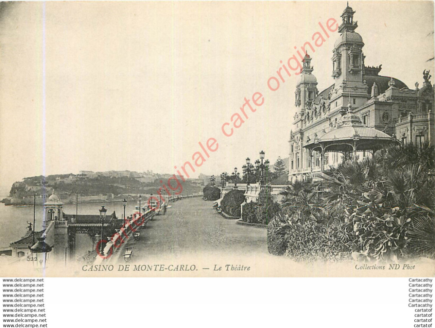 MONACO .  Casino De MONTE CARLA.  Le Théatre . - Monte-Carlo