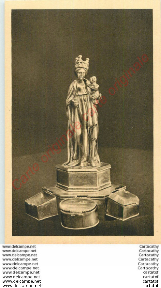 49.  Sanctuaire De Notre Dame De BEHUARD .  Statuette En Vermeil De Notre Dame . - Autres & Non Classés