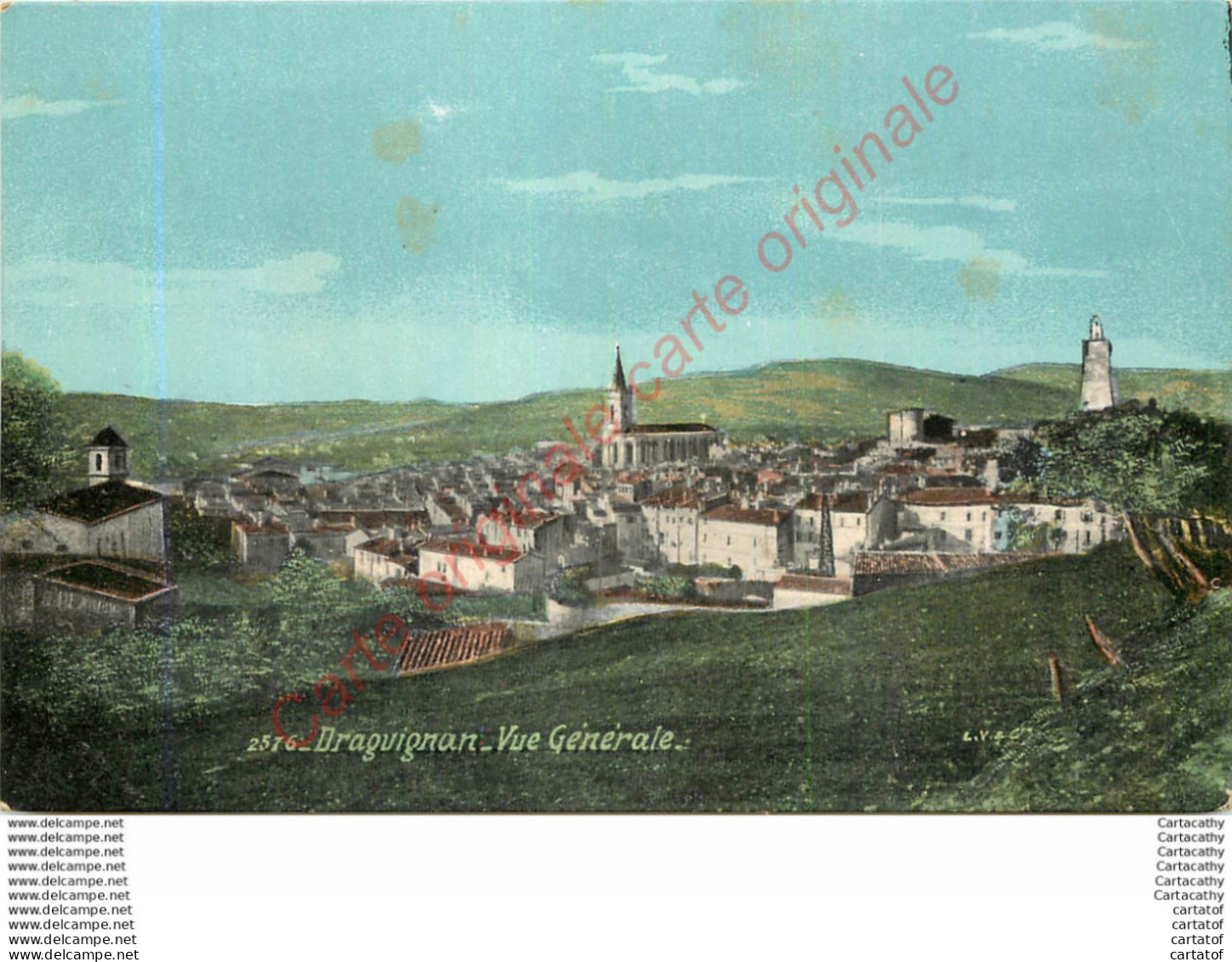 83.  DRAGUIGNAN .  Vue Générale . - Draguignan