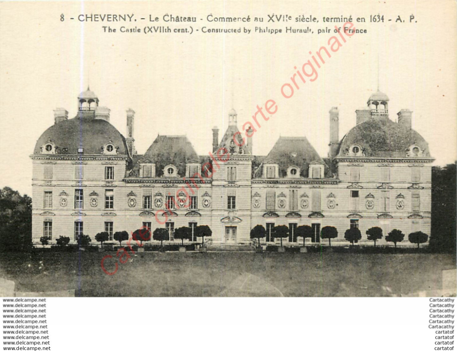 41.  CHEVERNY .  Le Château . - Cheverny