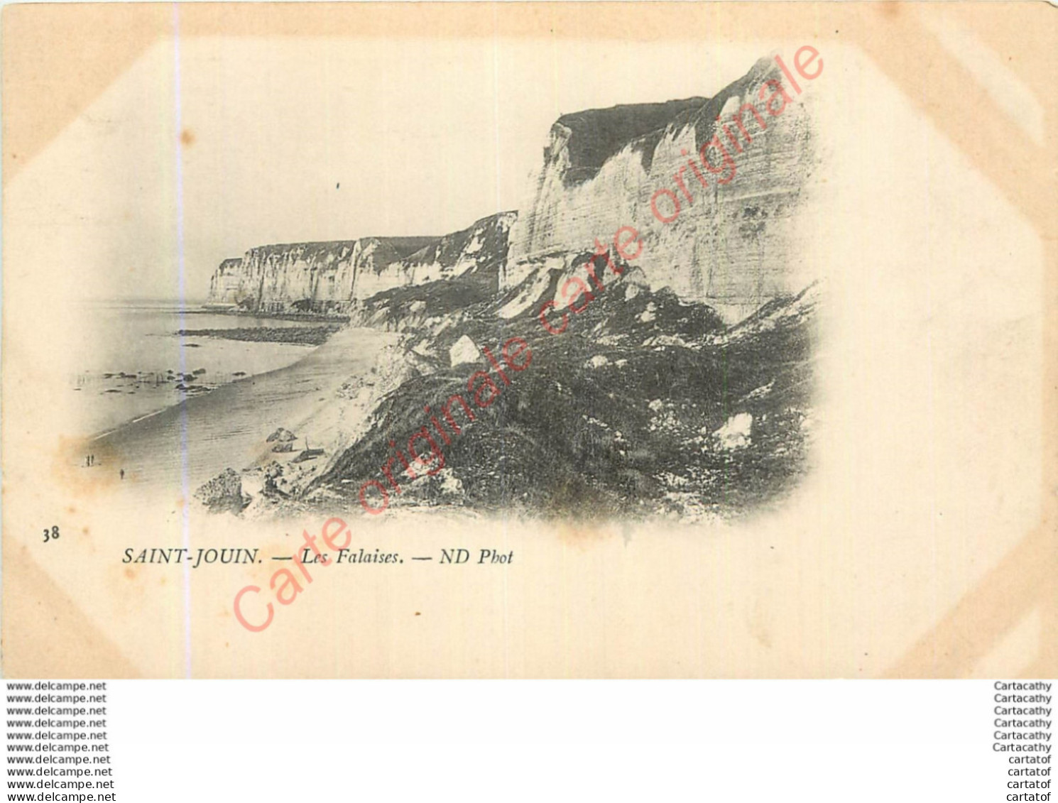 76.  SAINT JOUIN .  Les Falaises . - Other & Unclassified