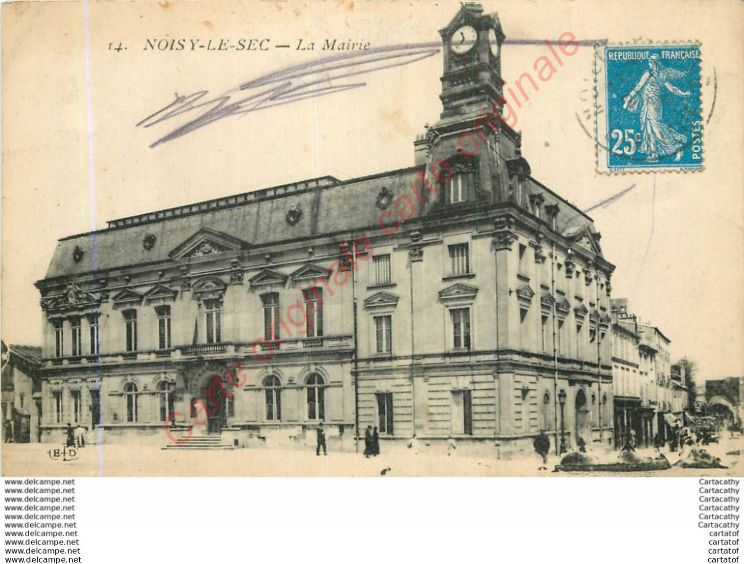 93.  NPOSY LE SEC .  La Mairie . - Noisy Le Sec