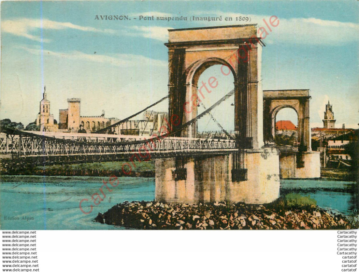 84.  AVIGNON .  Pont Suspendu . - Avignon