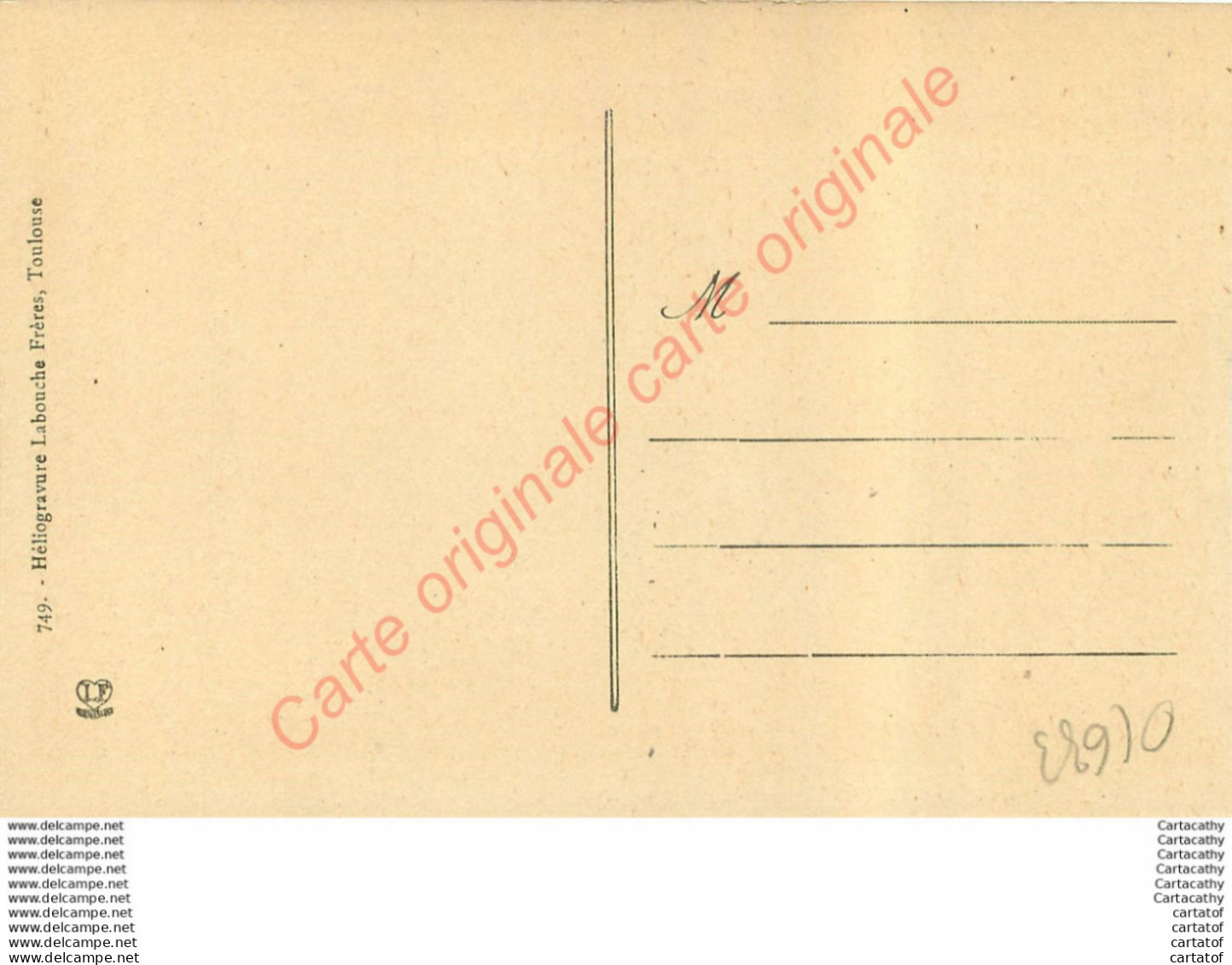 65.  CAUTERETS .  LE LAC DE GAUBE .  CPA Animée . - Cauterets