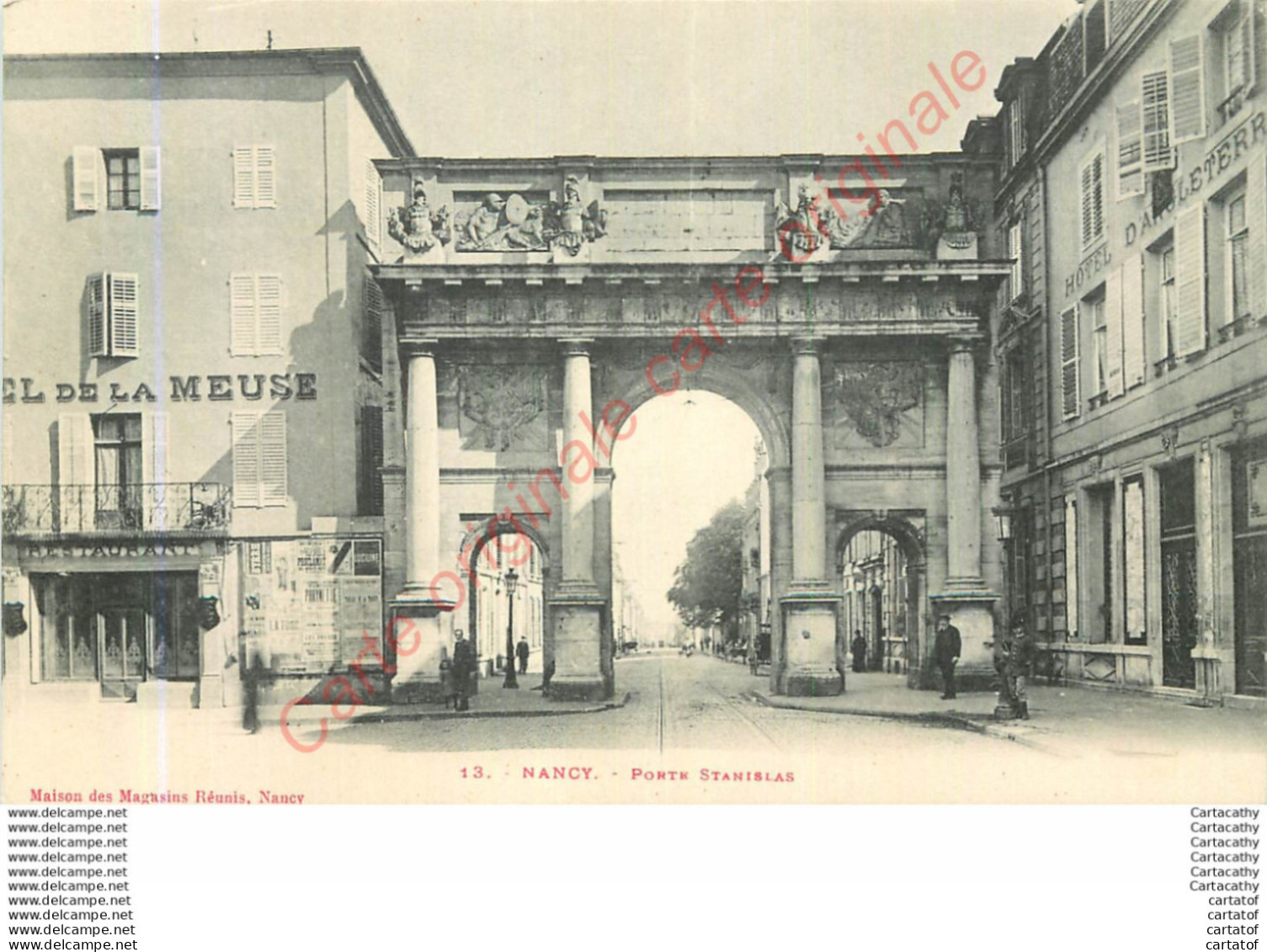 54. NANCY .  Porte Stanislas . - Nancy