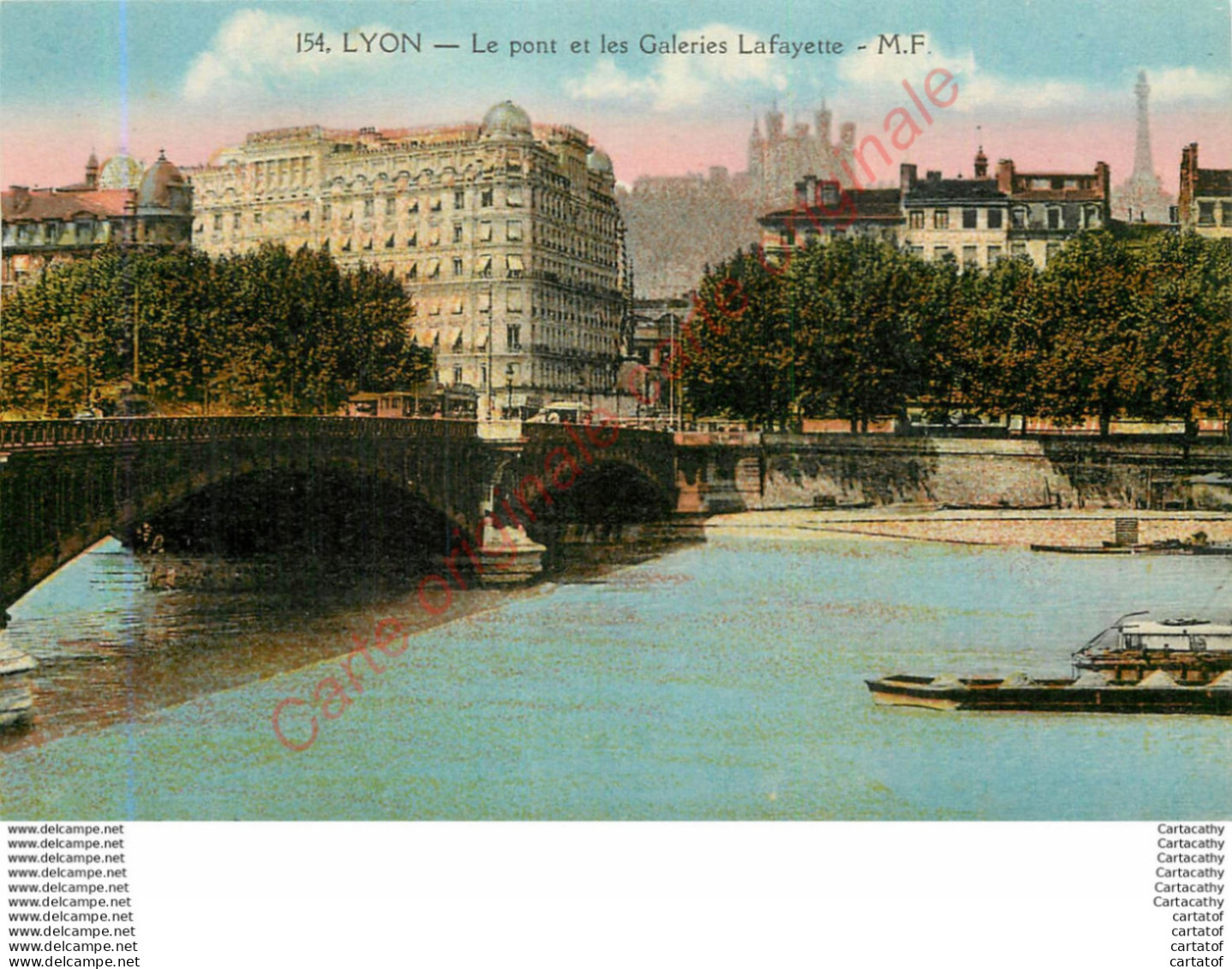69.  LYON .  Le Pont Et Les Galeries Lafayette . - Other & Unclassified