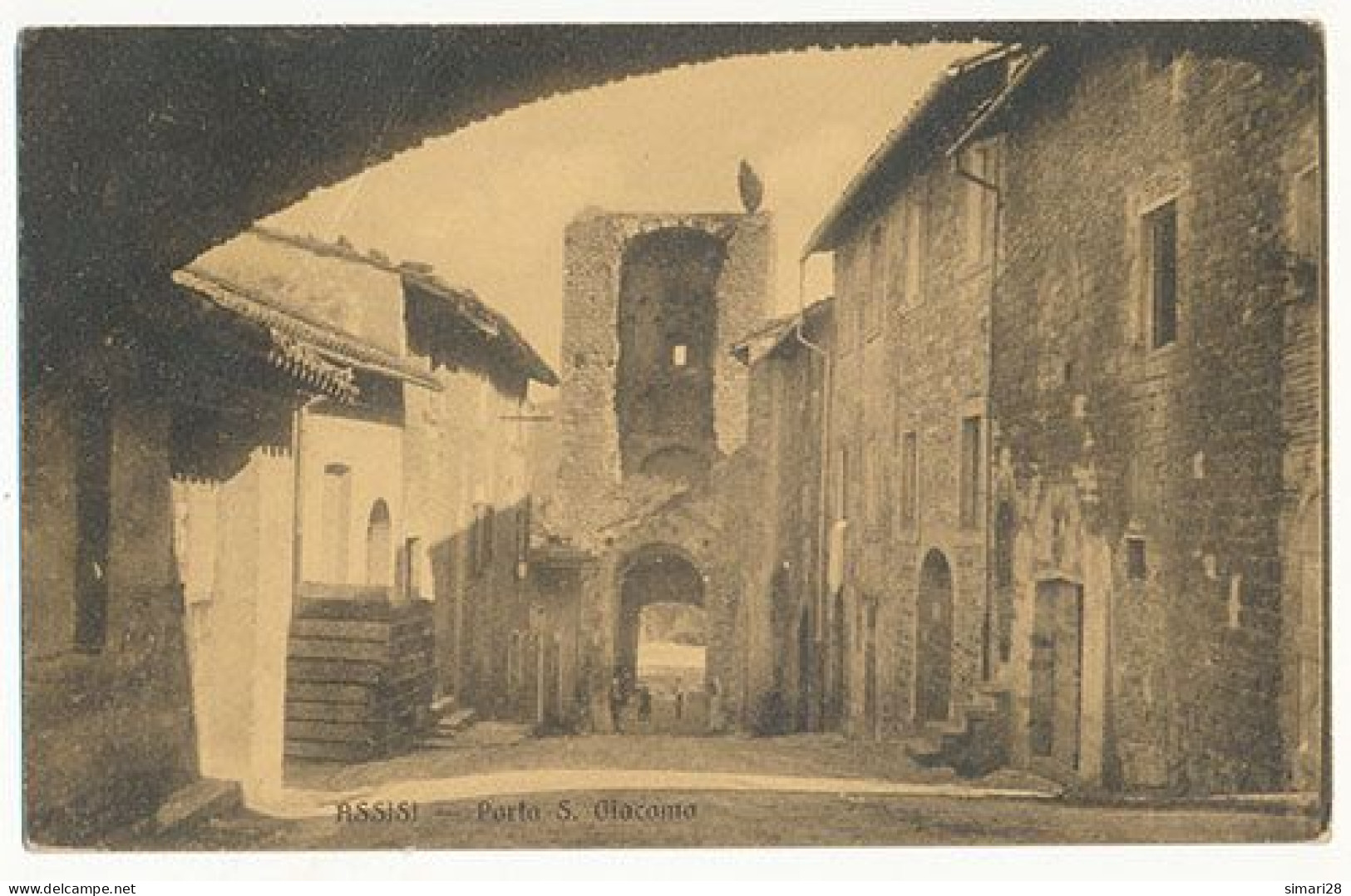 ASSISI- N° 477 - PORTA S. GIACOMA - Altri & Non Classificati