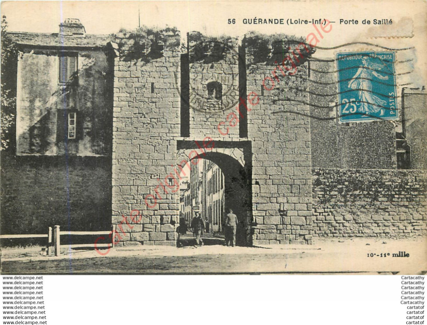 44.  GUERANDE .  Porte De Saillé . - Guérande