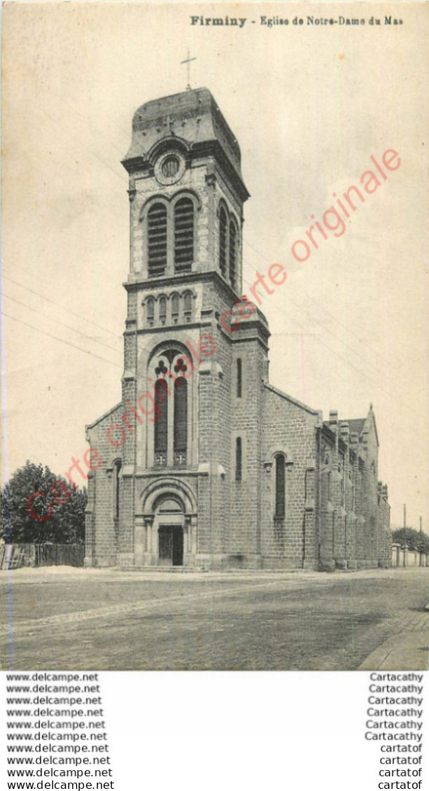 42.  FIRMINY .  Eglise De Notre Dame Du Mas . - Firminy