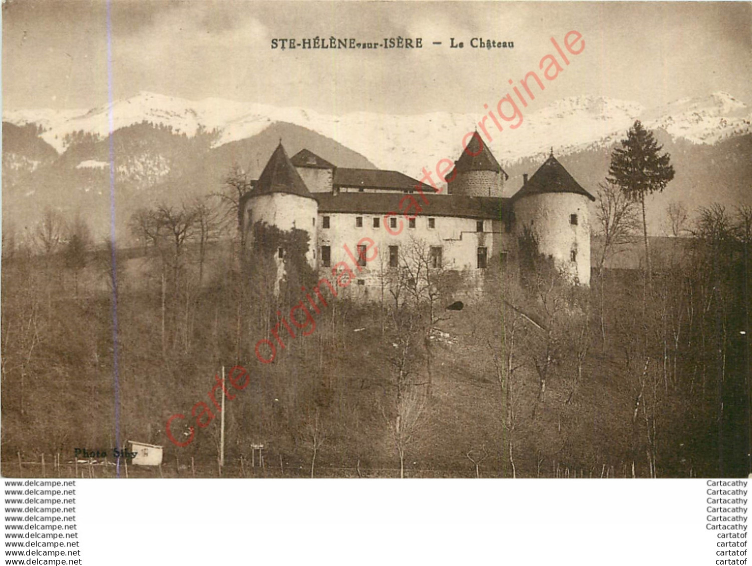 73.  SAINTE HELENE Sur ISERE .  Le Château . - Other & Unclassified