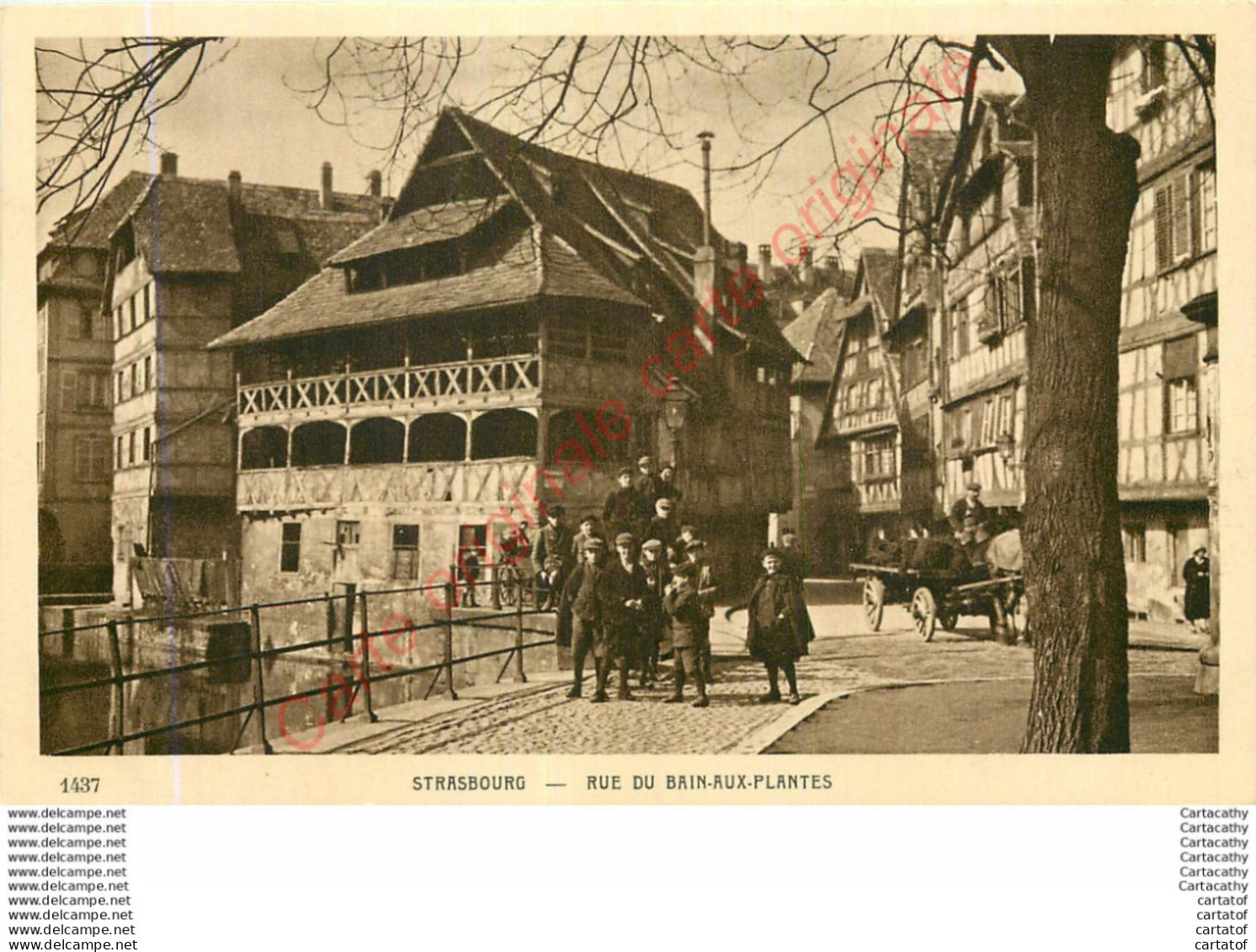 67.  STRASBOURG .  Rue Du Bain Aux Plantes . - Straatsburg