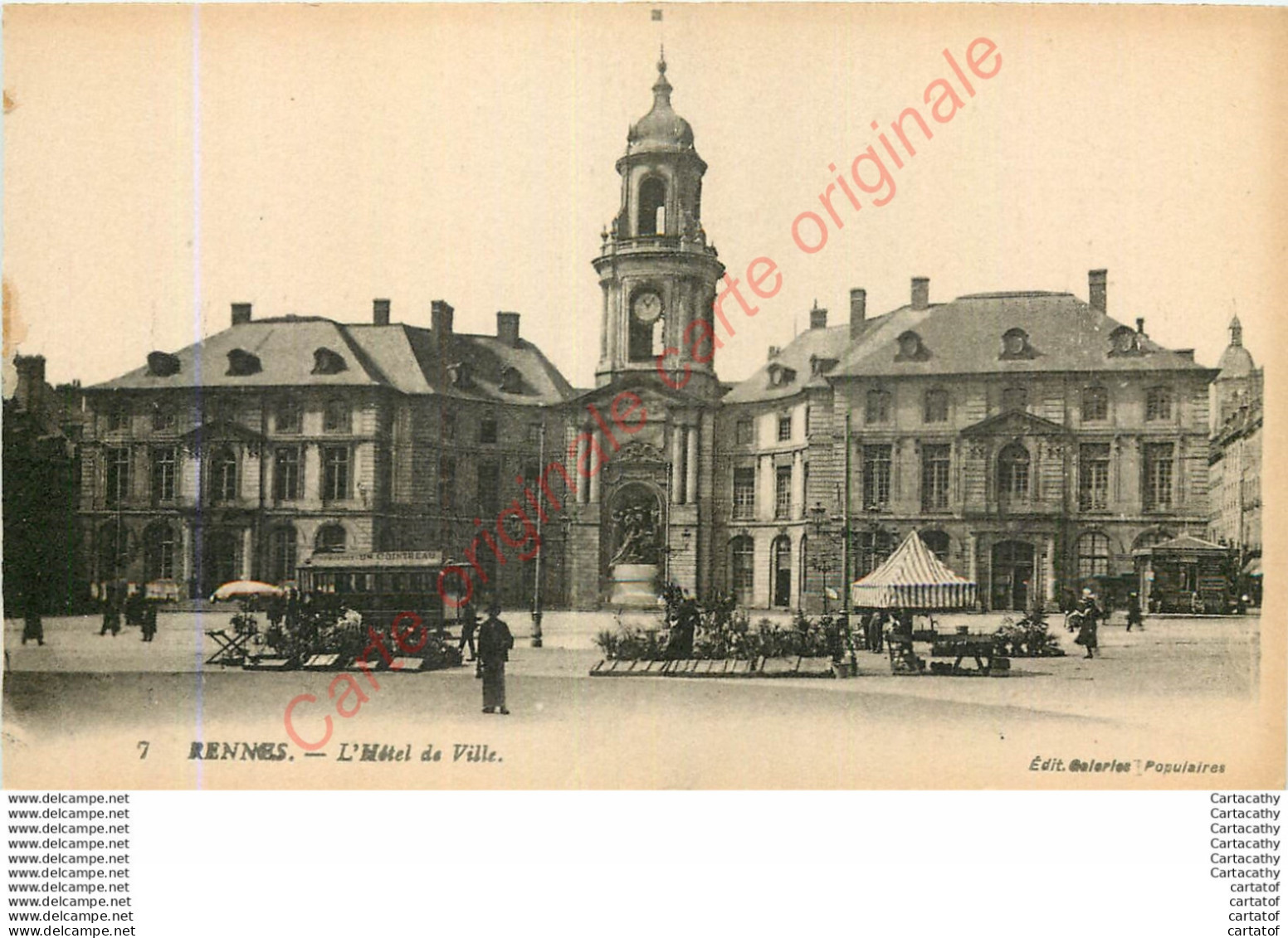 35.  RENNES .  Hôtel De Ville . - Rennes