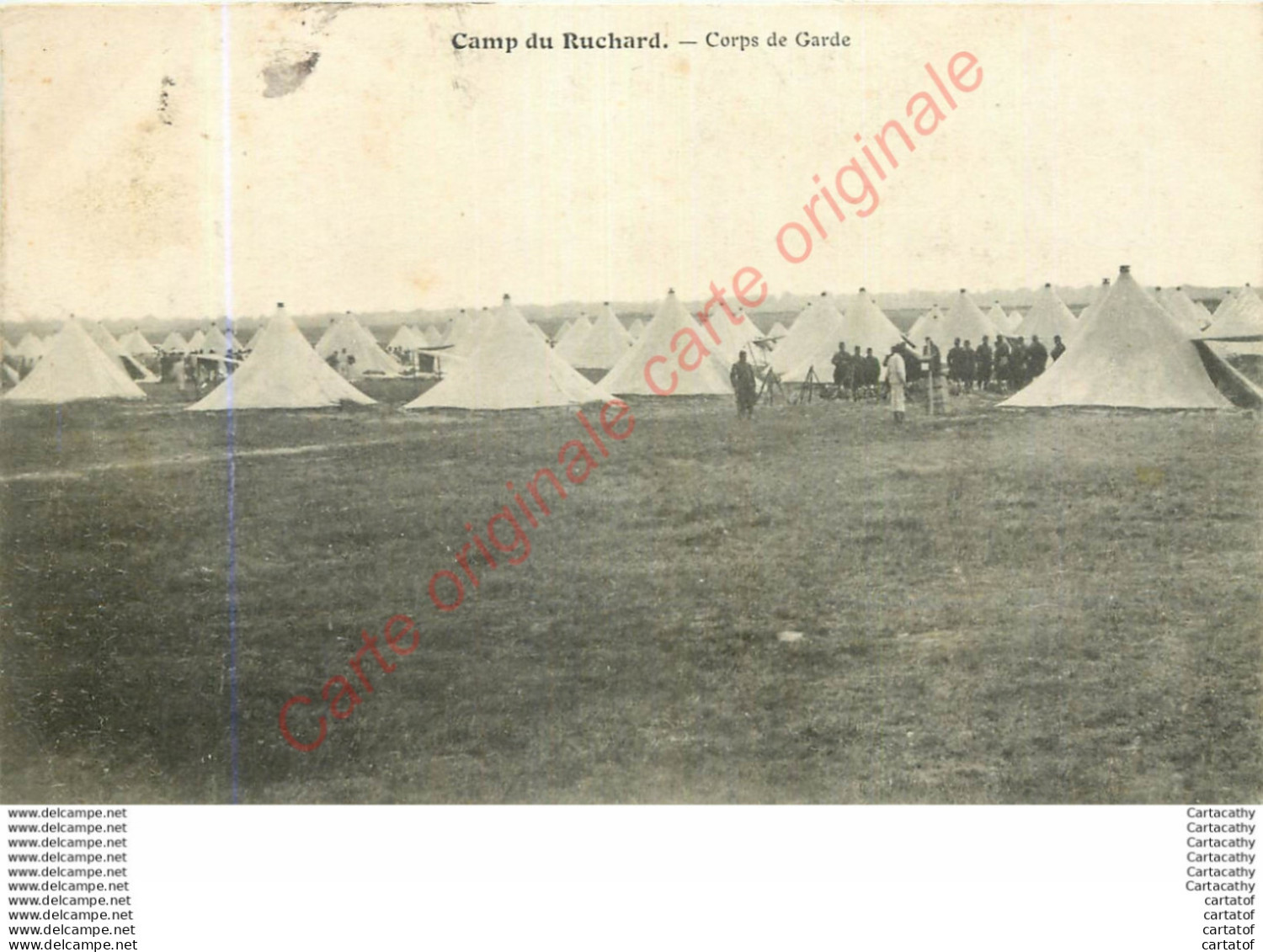 37.  CAMP DU RUCHARD .   Corps De Garde . - Andere & Zonder Classificatie