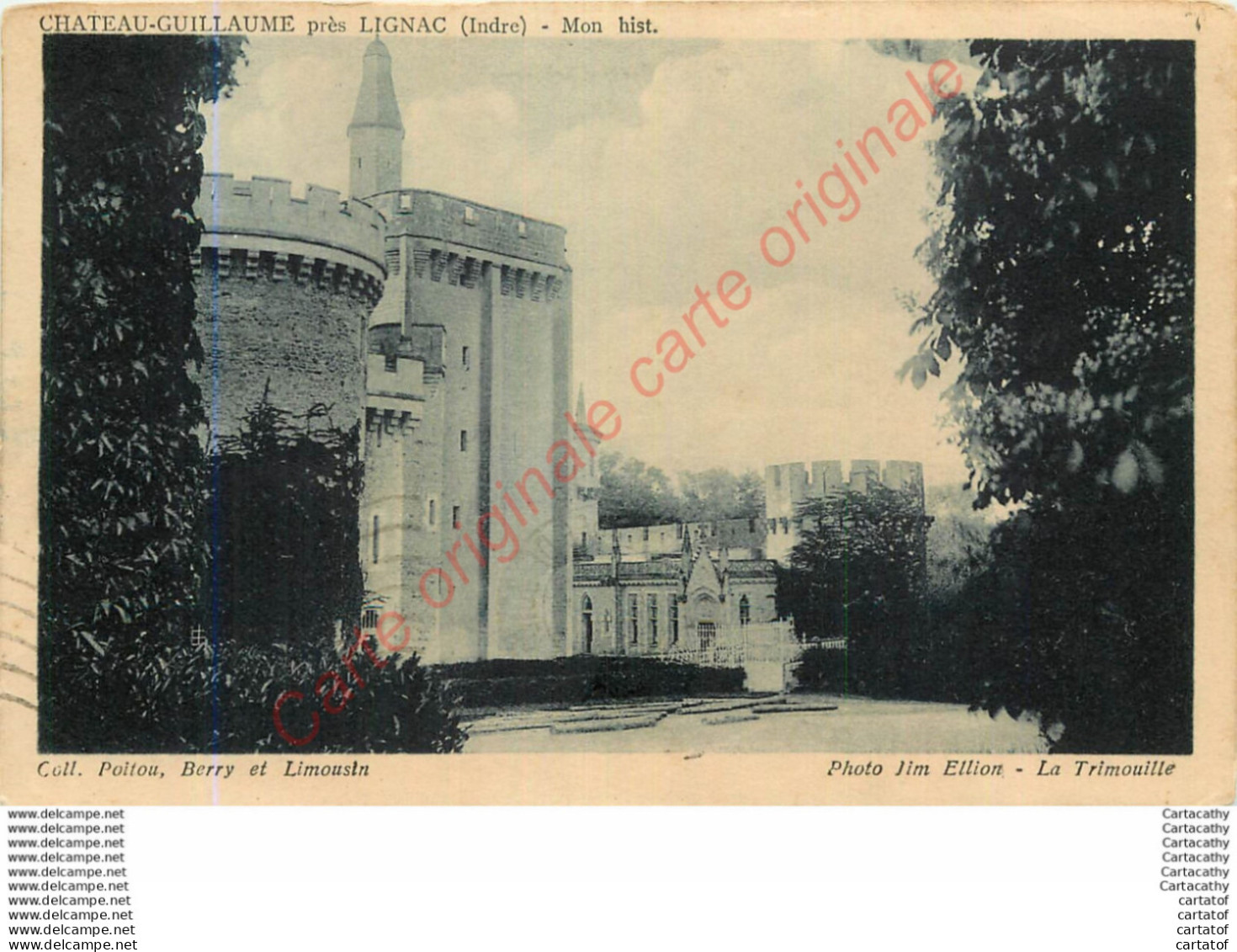 36.  LIGNAC .  Château Guillaume . - Sonstige & Ohne Zuordnung