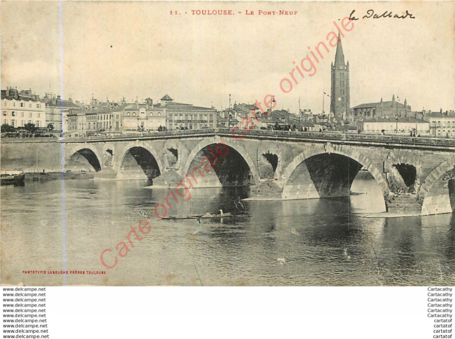 31.  TOULOUSE . Le Pont Neuf .  CPA LABOUCHE FRERES TOULOUSE . - Toulouse