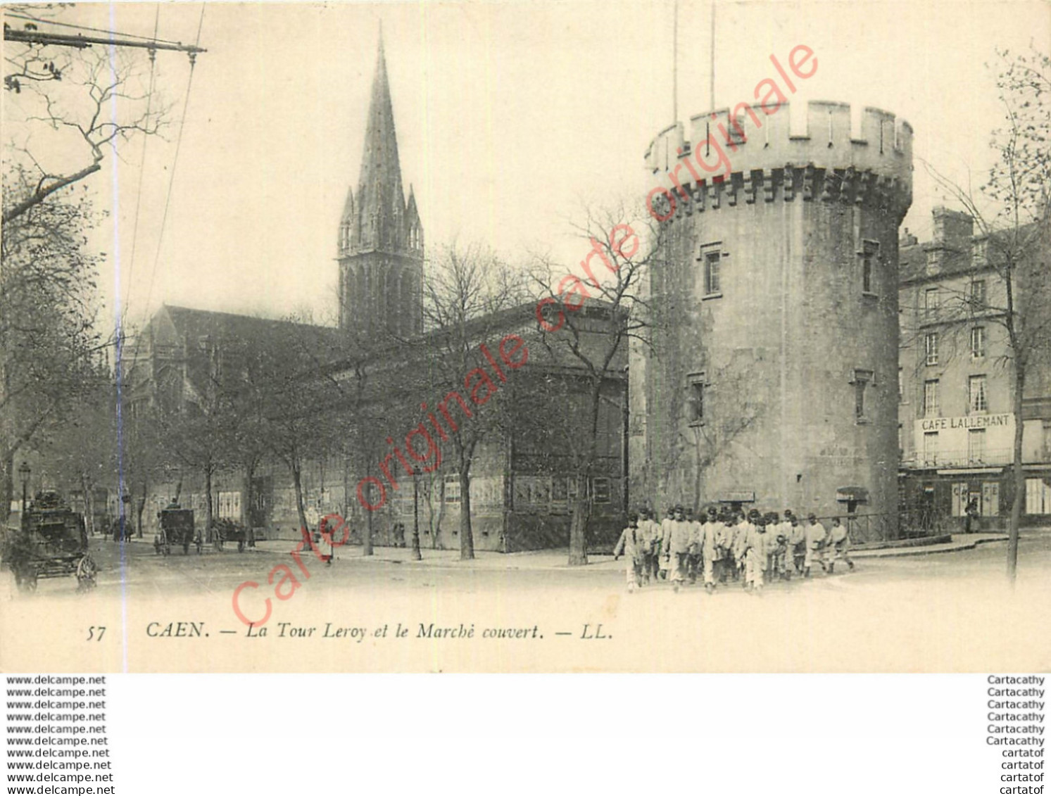 14.  CAEN .  La Tour Leroy Et Le Marché Couvert . - Caen