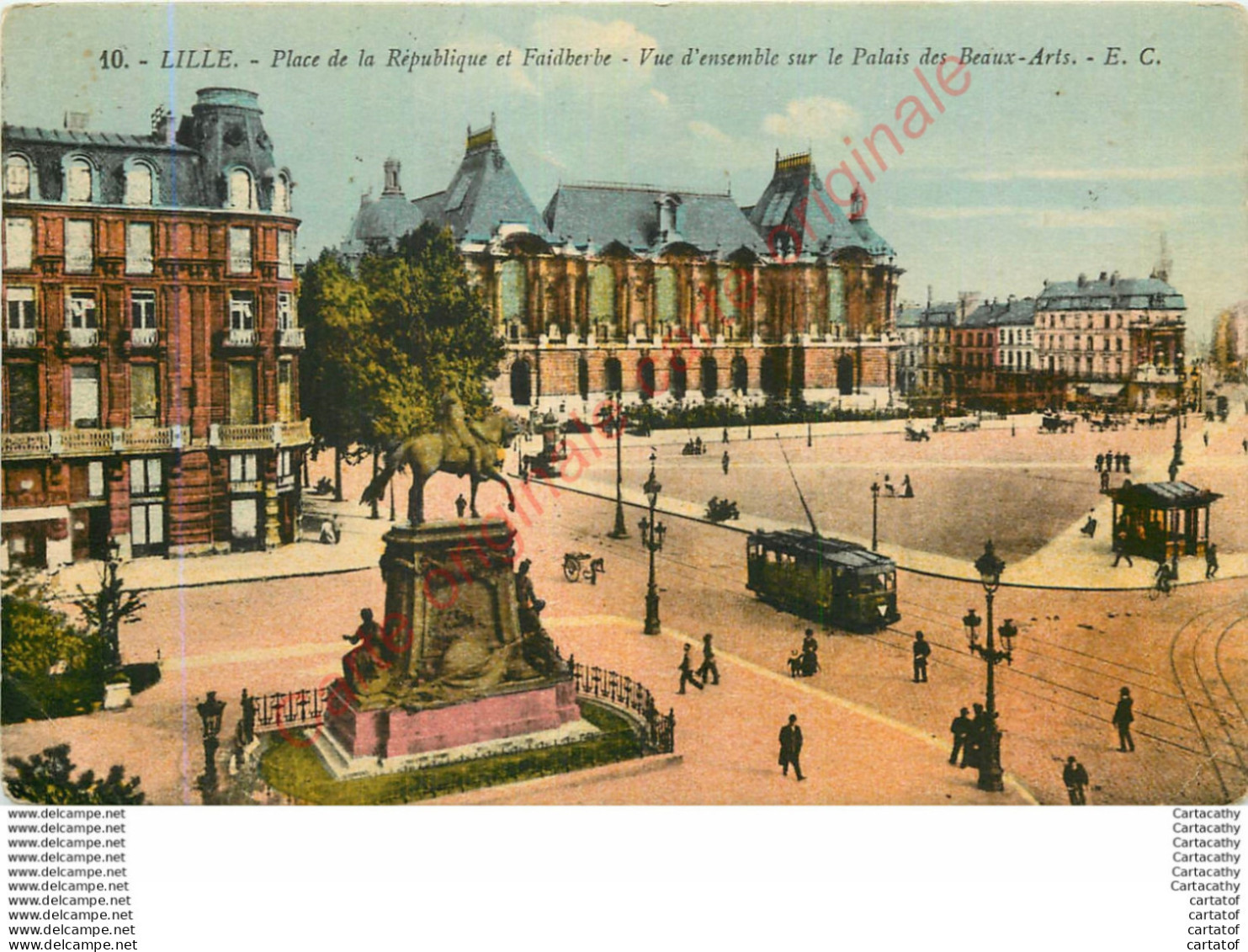 59.  LILLE .  Place De La République Et Faidherbe . - Lille