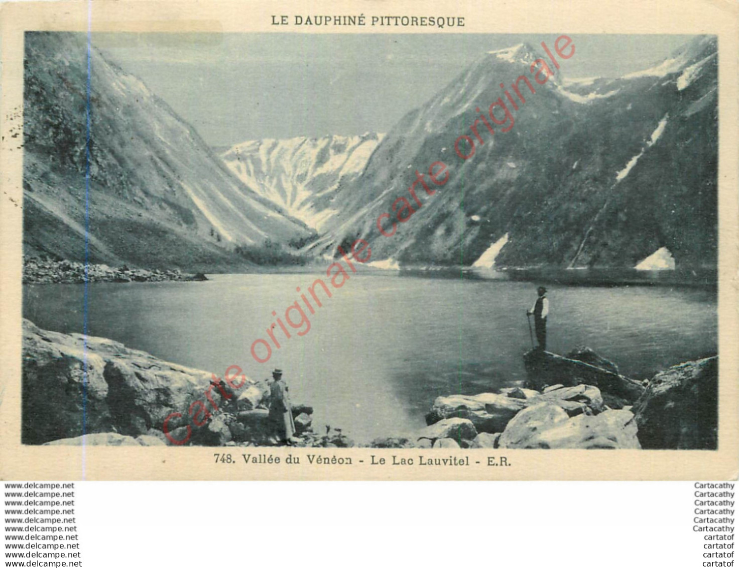 38.  LE LAC LAUVITEL .  Vallée Du Vénéon . - Sonstige & Ohne Zuordnung