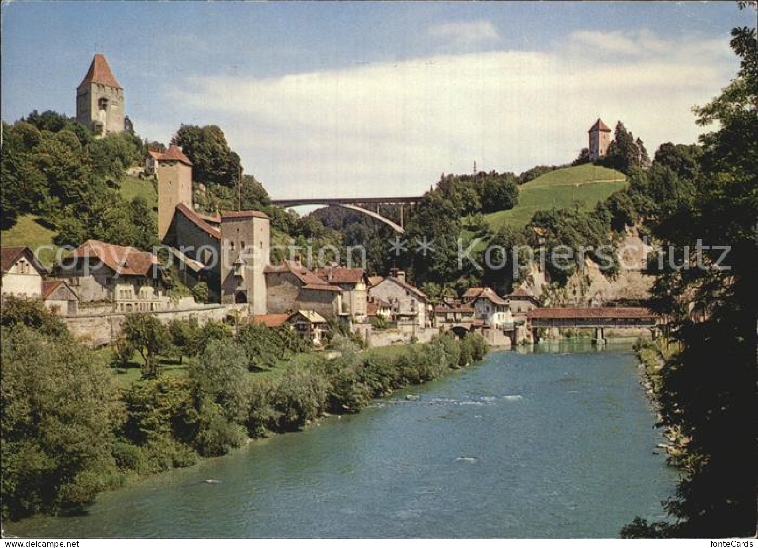 12435378 Fribourg FR Vallee Et Pont Du Gotteron Fribourg - Autres & Non Classés