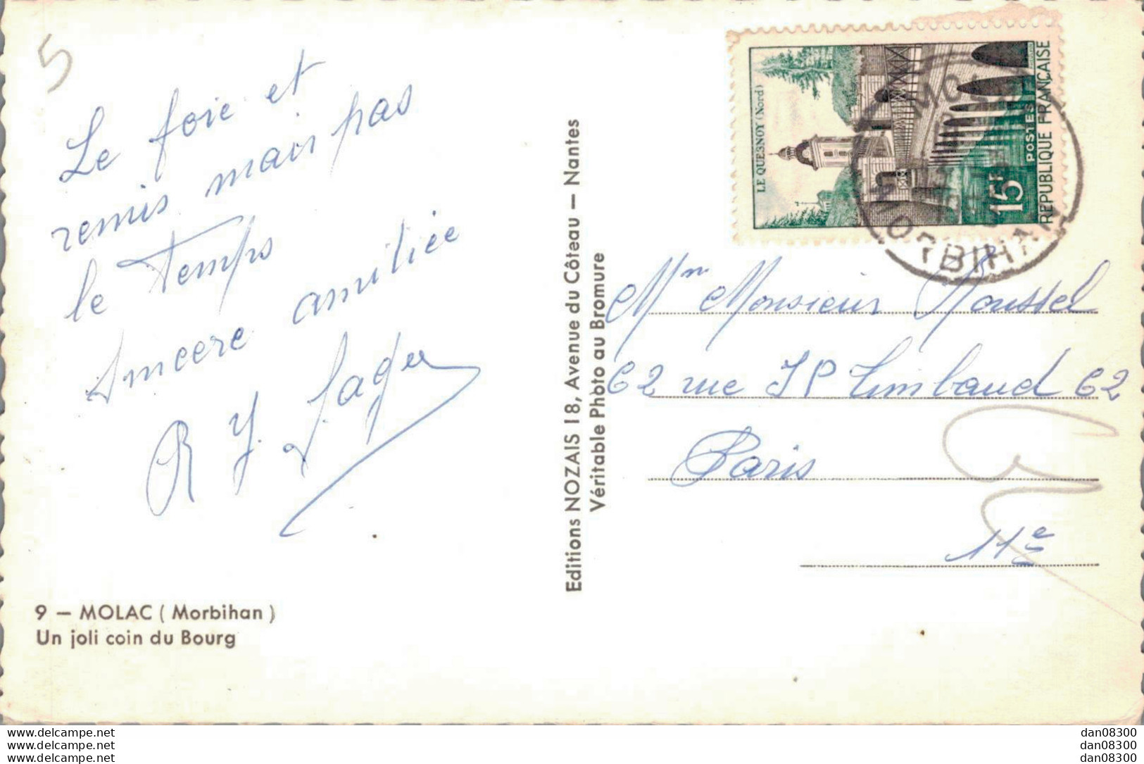 56 MOLAC UN JOLI COIN DU BOURG CPSM - Other & Unclassified