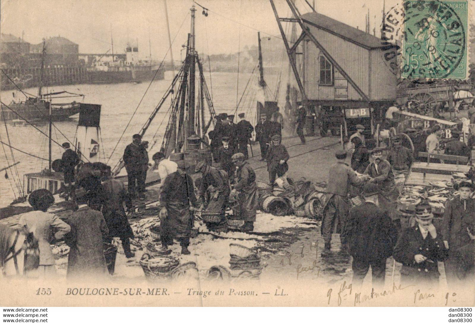 62 BOULOGNE SUR MER TRIAGE DU POISSON - Boulogne Sur Mer