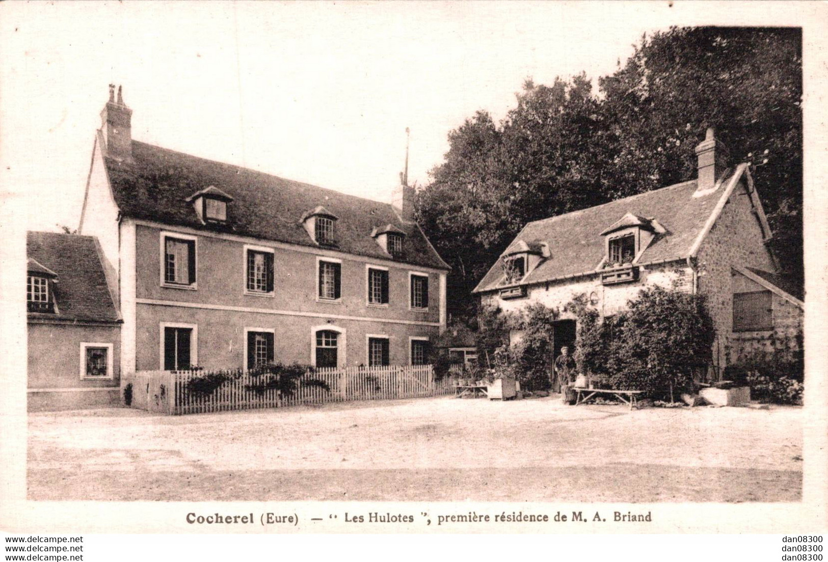 27 COCHEREL LES HULOTES PREMIERE RESIDENCE DE M. A. BRIAND - Other & Unclassified